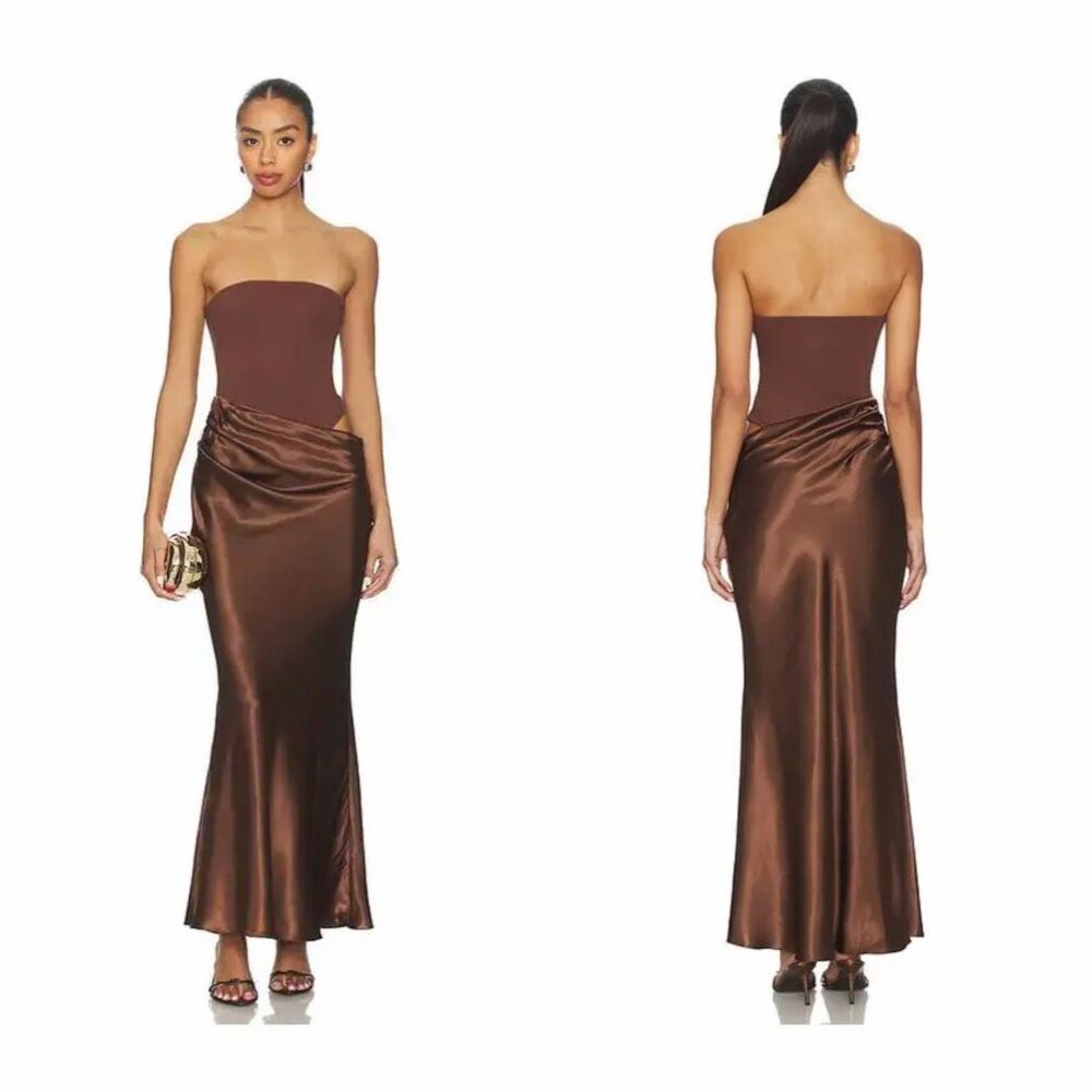 ALL THE WAYS CARRIE dress in Brown Size Small $92